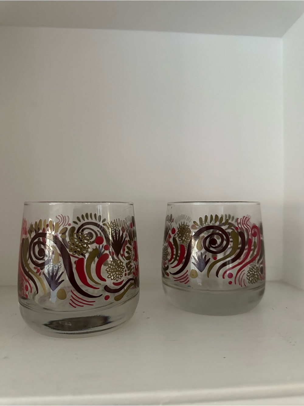 Vintage Artist Collection Don Julio Collectors Glass Tumblers (set of 2)